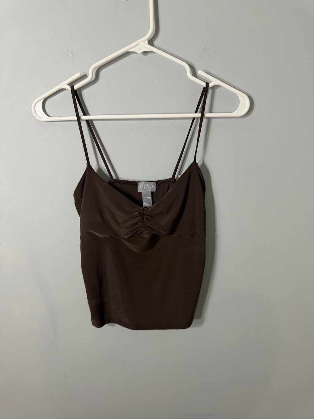 NWT Tillys Brown Spaghetti Strap Cami Top